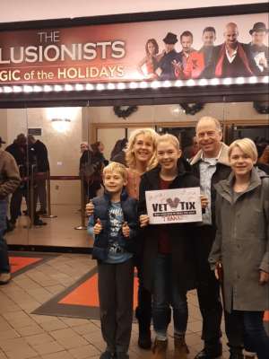 Kirk attended The Illusionists - Magic of the Holidays on Dec 3rd 2019 via VetTix 