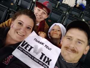 Richard attended 2019 Cheez-it Bowl: Air Force Academy Falcons vs. Washington State Cougars on Dec 27th 2019 via VetTix 