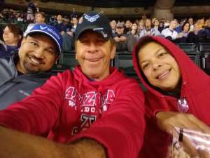 Paul attended 2019 Cheez-it Bowl: Air Force Academy Falcons vs. Washington State Cougars on Dec 27th 2019 via VetTix 