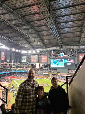 Matthew attended 2019 Cheez-it Bowl: Air Force Academy Falcons vs. Washington State Cougars on Dec 27th 2019 via VetTix 