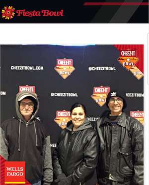 Larry attended 2019 Cheez-it Bowl: Air Force Academy Falcons vs. Washington State Cougars on Dec 27th 2019 via VetTix 