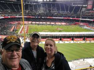 Thomas attended 2019 Cheez-it Bowl: Air Force Academy Falcons vs. Washington State Cougars on Dec 27th 2019 via VetTix 