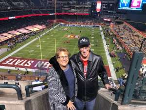 Kent attended 2019 Cheez-it Bowl: Air Force Academy Falcons vs. Washington State Cougars on Dec 27th 2019 via VetTix 