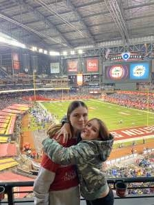 Joshua attended 2019 Cheez-it Bowl: Air Force Academy Falcons vs. Washington State Cougars on Dec 27th 2019 via VetTix 