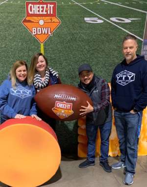 Austin attended 2019 Cheez-it Bowl: Air Force Academy Falcons vs. Washington State Cougars on Dec 27th 2019 via VetTix 