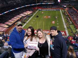 Scott attended 2019 Cheez-it Bowl: Air Force Academy Falcons vs. Washington State Cougars on Dec 27th 2019 via VetTix 
