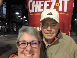 CSM (Ret) Carmeleen Eichhorn  attended 2019 Cheez-it Bowl: Air Force Academy Falcons vs. Washington State Cougars on Dec 27th 2019 via VetTix 