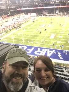 Philip attended 2019 Cheez-it Bowl: Air Force Academy Falcons vs. Washington State Cougars on Dec 27th 2019 via VetTix 
