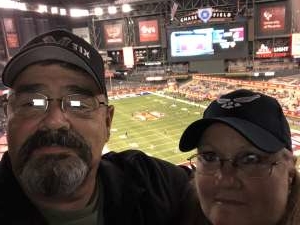 Michael attended 2019 Cheez-it Bowl: Air Force Academy Falcons vs. Washington State Cougars on Dec 27th 2019 via VetTix 