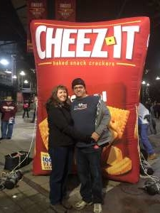 Charles attended 2019 Cheez-it Bowl: Air Force Academy Falcons vs. Washington State Cougars on Dec 27th 2019 via VetTix 
