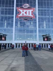 John attended Big 12 Championship: Oklahoma Sooners vs. Baylor Bears - NCAA Football on Dec 7th 2019 via VetTix 