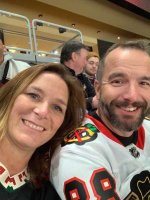Dawn attended Arizona Coyotes vs. Chicago Blackhawks - NHL on Dec 12th 2019 via VetTix 