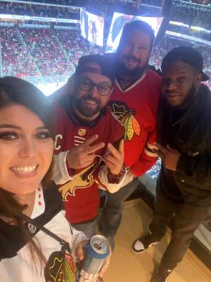 Chris attended Arizona Coyotes vs. Chicago Blackhawks - NHL on Dec 12th 2019 via VetTix 
