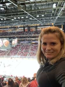 Rachel attended Arizona Coyotes vs. Chicago Blackhawks - NHL on Dec 12th 2019 via VetTix 
