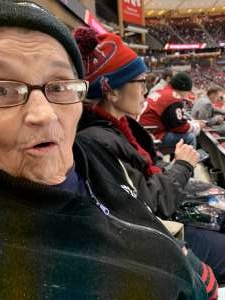 Wayne attended Arizona Coyotes vs. Chicago Blackhawks - NHL on Dec 12th 2019 via VetTix 