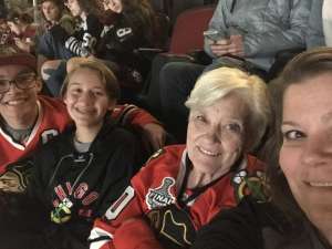 Amy attended Arizona Coyotes vs. Chicago Blackhawks - NHL on Dec 12th 2019 via VetTix 