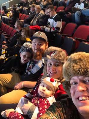 Thomas attended Arizona Coyotes vs. Chicago Blackhawks - NHL on Dec 12th 2019 via VetTix 