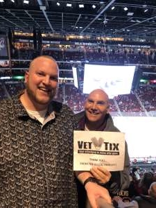 Sven attended Arizona Coyotes vs. Chicago Blackhawks - NHL on Dec 12th 2019 via VetTix 