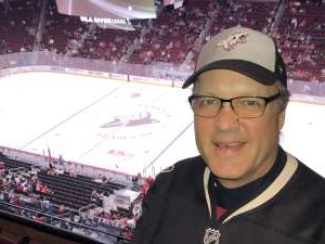 Gregory attended Arizona Coyotes vs. Chicago Blackhawks - NHL on Dec 12th 2019 via VetTix 