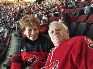Margaret attended Arizona Coyotes vs. Chicago Blackhawks - NHL on Dec 12th 2019 via VetTix 