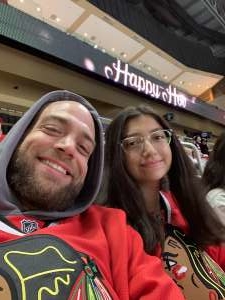Joshua attended Arizona Coyotes vs. Chicago Blackhawks - NHL on Dec 12th 2019 via VetTix 