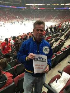 John attended Arizona Coyotes vs. Chicago Blackhawks - NHL on Dec 12th 2019 via VetTix 