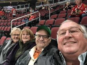 Leath attended Arizona Coyotes vs. Chicago Blackhawks - NHL on Dec 12th 2019 via VetTix 