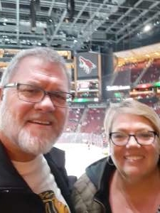 Patrick attended Arizona Coyotes vs. Chicago Blackhawks - NHL on Dec 12th 2019 via VetTix 