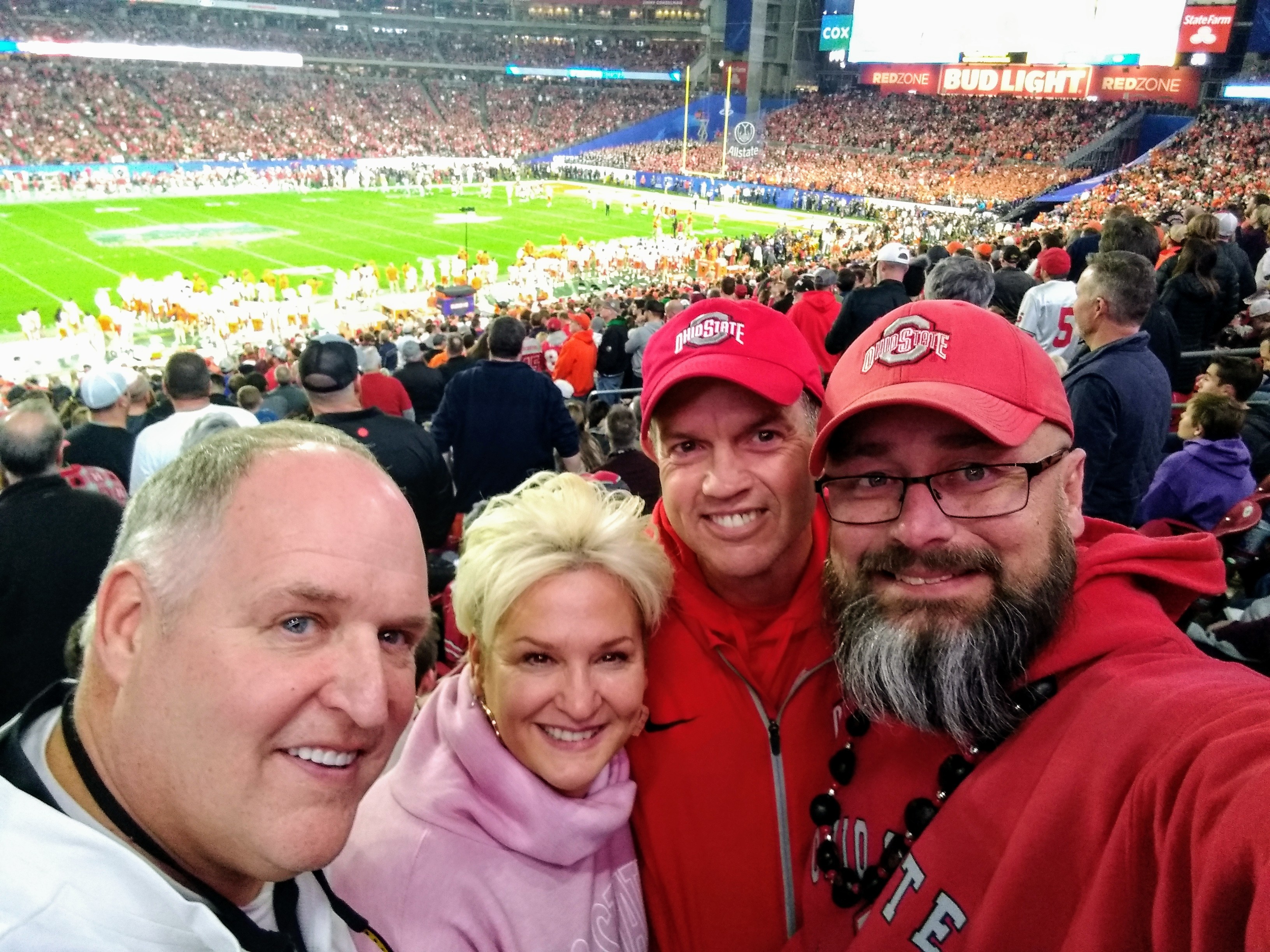 Event Feedback: 2019 Playstation Fiesta Bowl: Ohio State Buckeyes vs.  Clemson Tigers ** Flag Holding Ceremony **