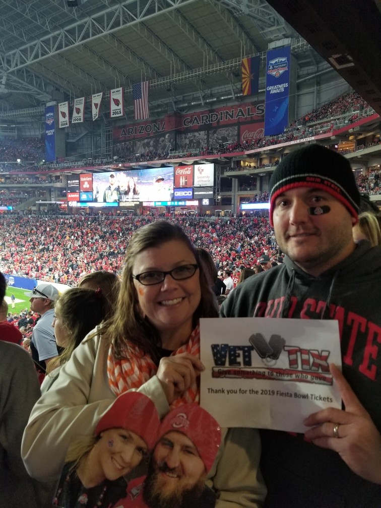 Vet Tix Partners with PlayStation® Fiesta Bowl and Cheez-It® Bowl for  Expanded Send-A-Vet program - Fiesta Bowl