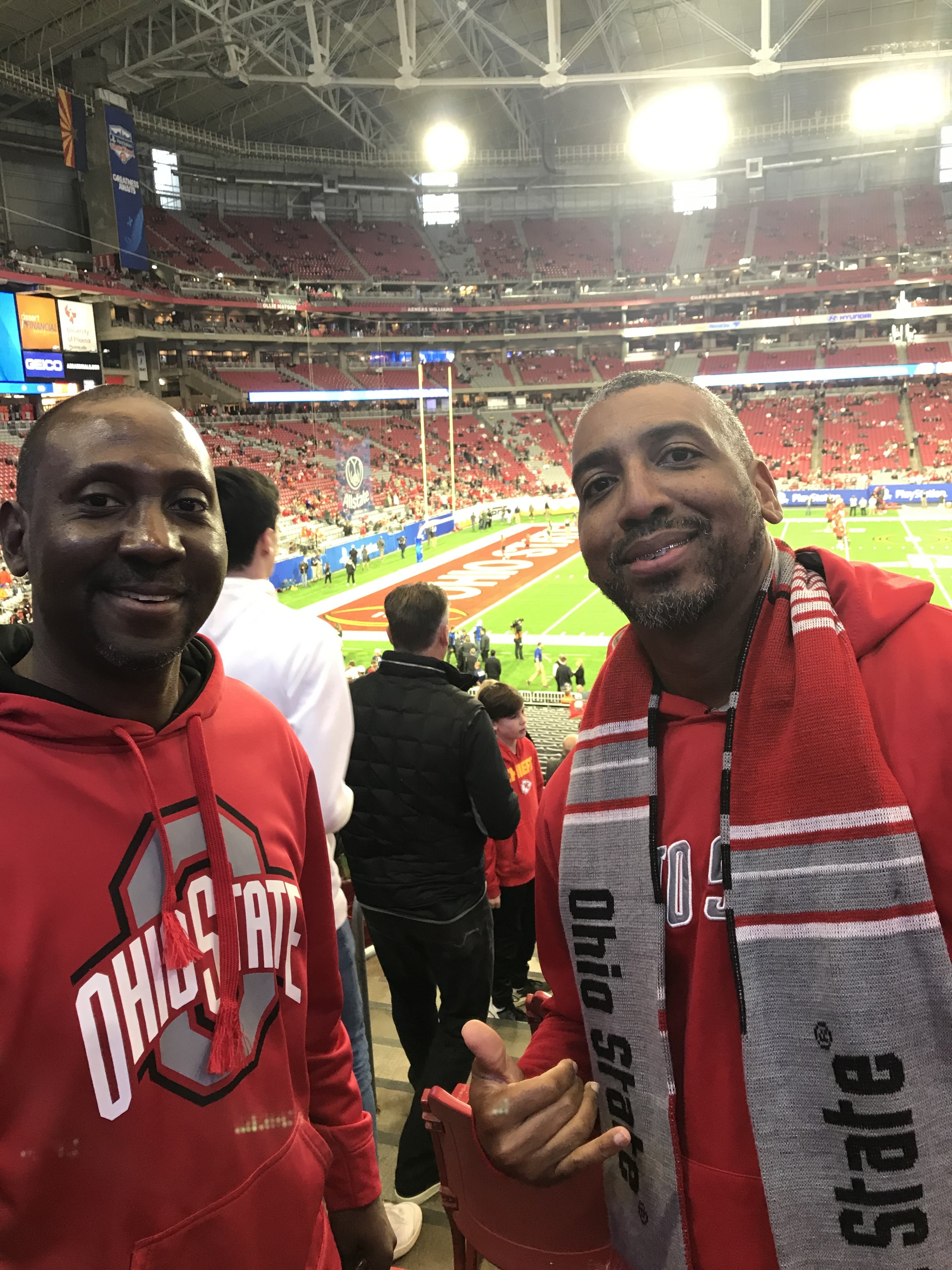 Event Feedback: 2019 Playstation Fiesta Bowl: Ohio State Buckeyes vs.  Clemson Tigers ** Flag Holding Ceremony **