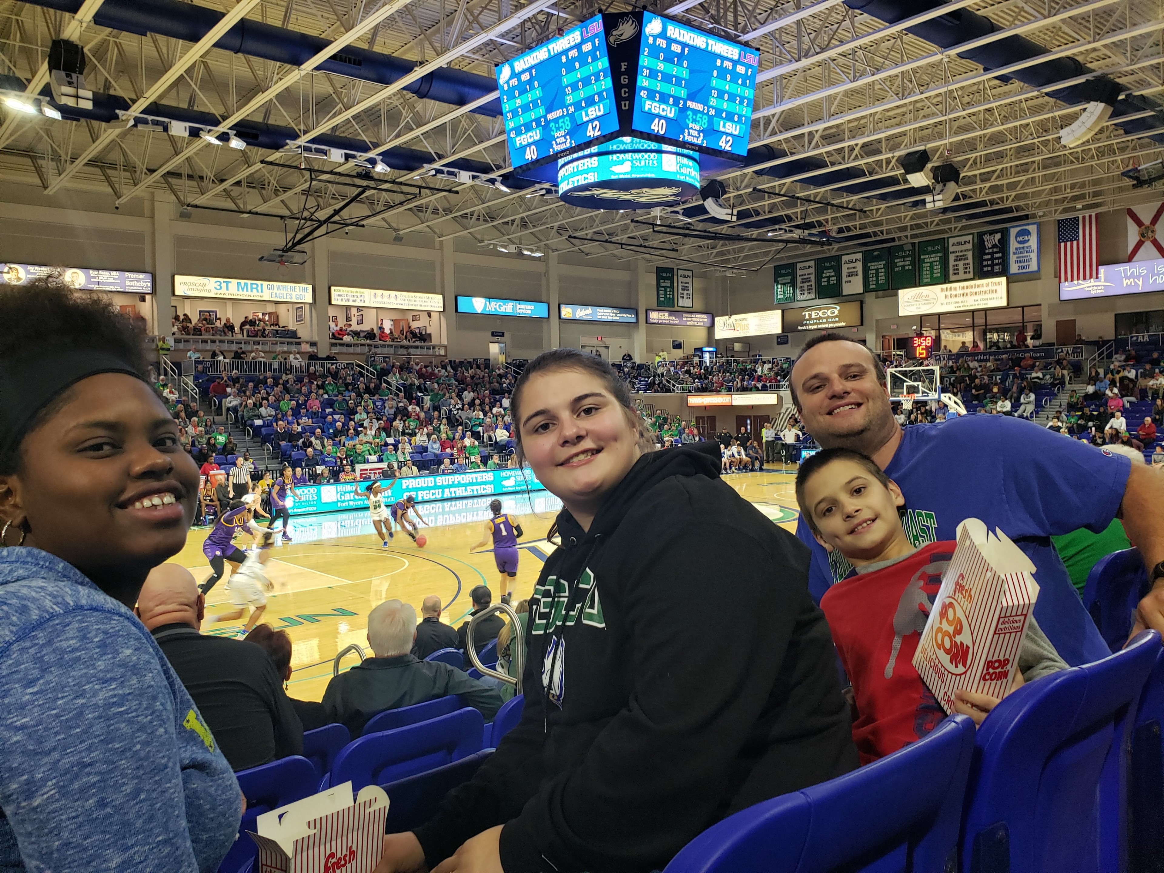 FGCU Eagles vs. LSU - NCAA Women's Basketball