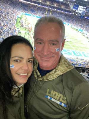 Ronnie attended Detroit Lions vs. Tampa Bay Buccaneers - NFL on Dec 15th 2019 via VetTix 