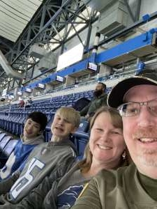 Greg attended Detroit Lions vs. Tampa Bay Buccaneers - NFL on Dec 15th 2019 via VetTix 