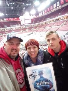 Stacey attended Ohio State Buckeyes vs. Southeast Missouri State - NCAA Mens Basketball on Dec 17th 2019 via VetTix 
