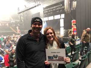 Aleks attended Holiday Dreams - a Spectacular Holiday Cirque on Dec 22nd 2019 via VetTix 
