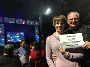 Benny attended Holiday Dreams - a Spectacular Holiday Cirque on Dec 22nd 2019 via VetTix 