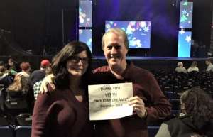 Joe attended Holiday Dreams - a Spectacular Holiday Cirque on Dec 22nd 2019 via VetTix 