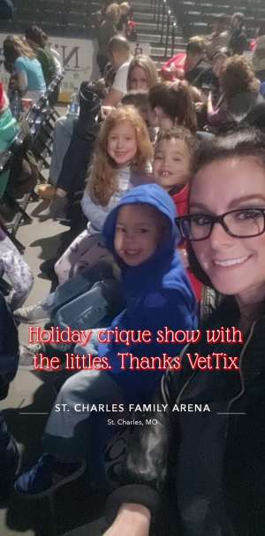 Delano attended Holiday Dreams - a Spectacular Holiday Cirque on Dec 22nd 2019 via VetTix 