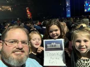 James attended Holiday Dreams - a Spectacular Holiday Cirque on Dec 22nd 2019 via VetTix 