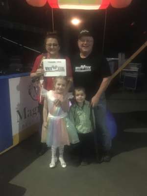 TONY attended Holiday Dreams - a Spectacular Holiday Cirque on Dec 22nd 2019 via VetTix 