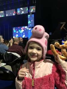 Maria attended Holiday Dreams - a Spectacular Holiday Cirque on Dec 22nd 2019 via VetTix 