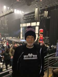Russell attended Holiday Dreams - a Spectacular Holiday Cirque on Dec 22nd 2019 via VetTix 