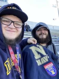 Adam attended 2019 Auto Zone Liberty Bowl - Navy Midshipmen vs. Kansas State Wildcats - NCAA Football on Dec 31st 2019 via VetTix 