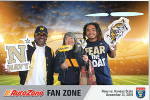 Harlan attended 2019 Auto Zone Liberty Bowl - Navy Midshipmen vs. Kansas State Wildcats - NCAA Football on Dec 31st 2019 via VetTix 