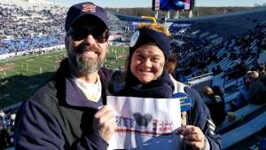 John attended 2019 Auto Zone Liberty Bowl - Navy Midshipmen vs. Kansas State Wildcats - NCAA Football on Dec 31st 2019 via VetTix 
