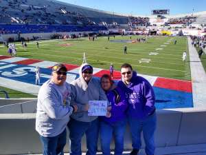 Phillip attended 2019 Auto Zone Liberty Bowl - Navy Midshipmen vs. Kansas State Wildcats - NCAA Football on Dec 31st 2019 via VetTix 