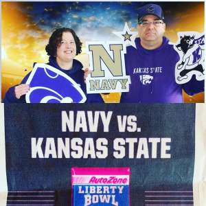 2019 Auto Zone Liberty Bowl - Navy Midshipmen vs. Kansas State Wildcats - NCAA Football