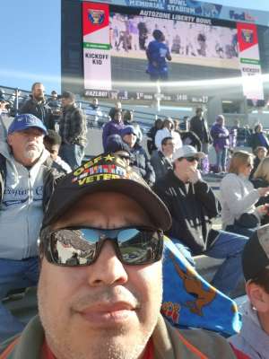 AC Lopez attended 2019 Auto Zone Liberty Bowl - Navy Midshipmen vs. Kansas State Wildcats - NCAA Football on Dec 31st 2019 via VetTix 