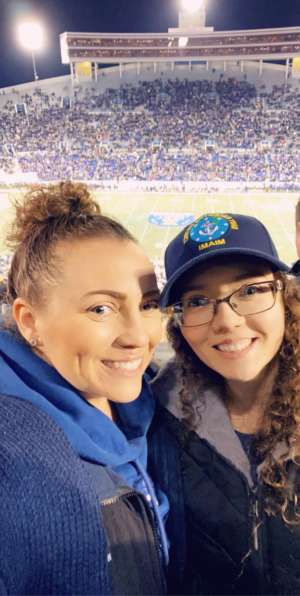 Heather attended 2019 Auto Zone Liberty Bowl - Navy Midshipmen vs. Kansas State Wildcats - NCAA Football on Dec 31st 2019 via VetTix 